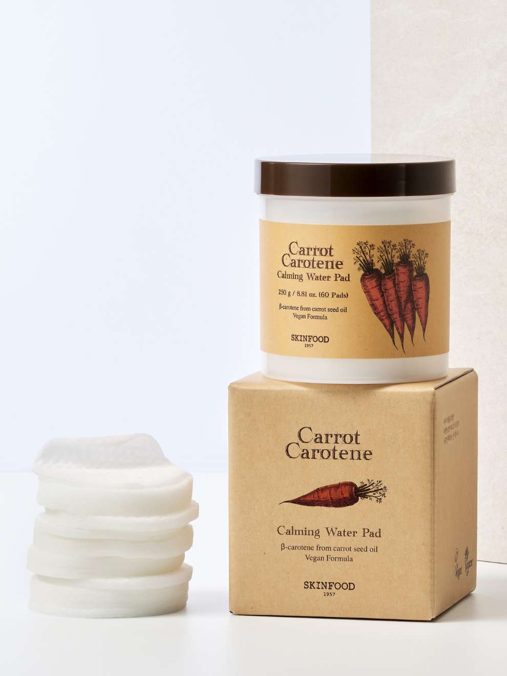 SKINFOOD Carrot Carotene Calming Water Pad
