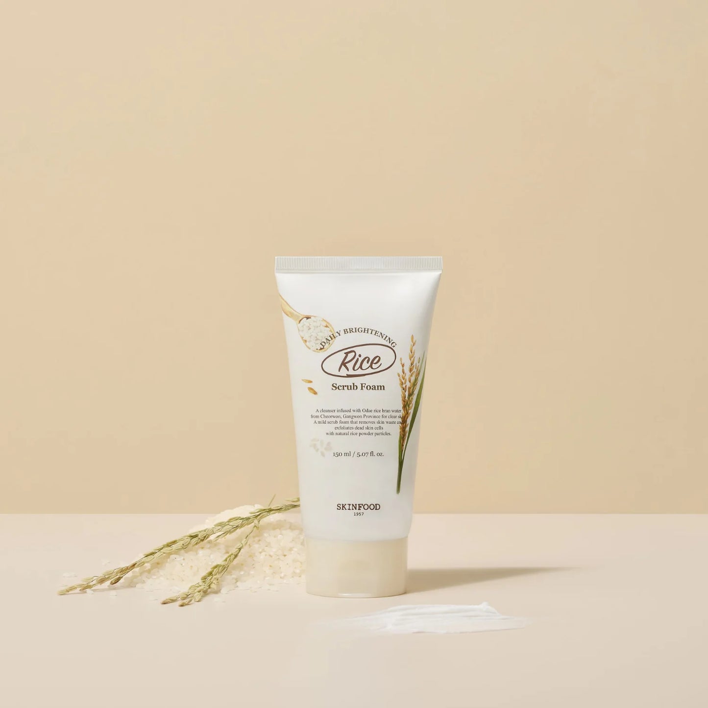 Rice Daily Brightening Scrub Foam 150 ml
