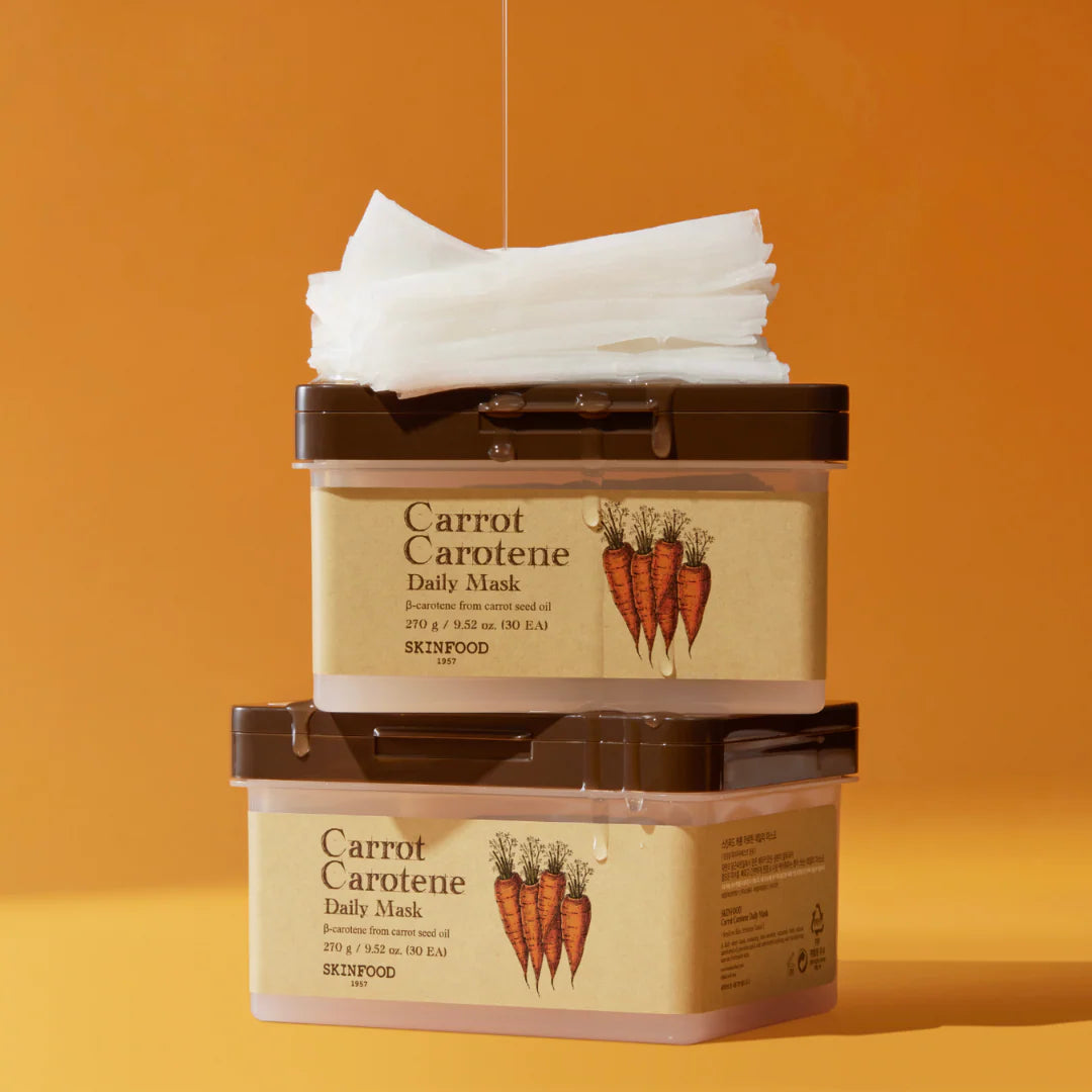 SKINFOOD Carrot Carotene Daily Mask 30 Pcs